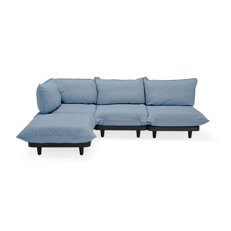 Fatboy Presents Paletti 4 Seater Storm Blue in Outdoor Sofas.