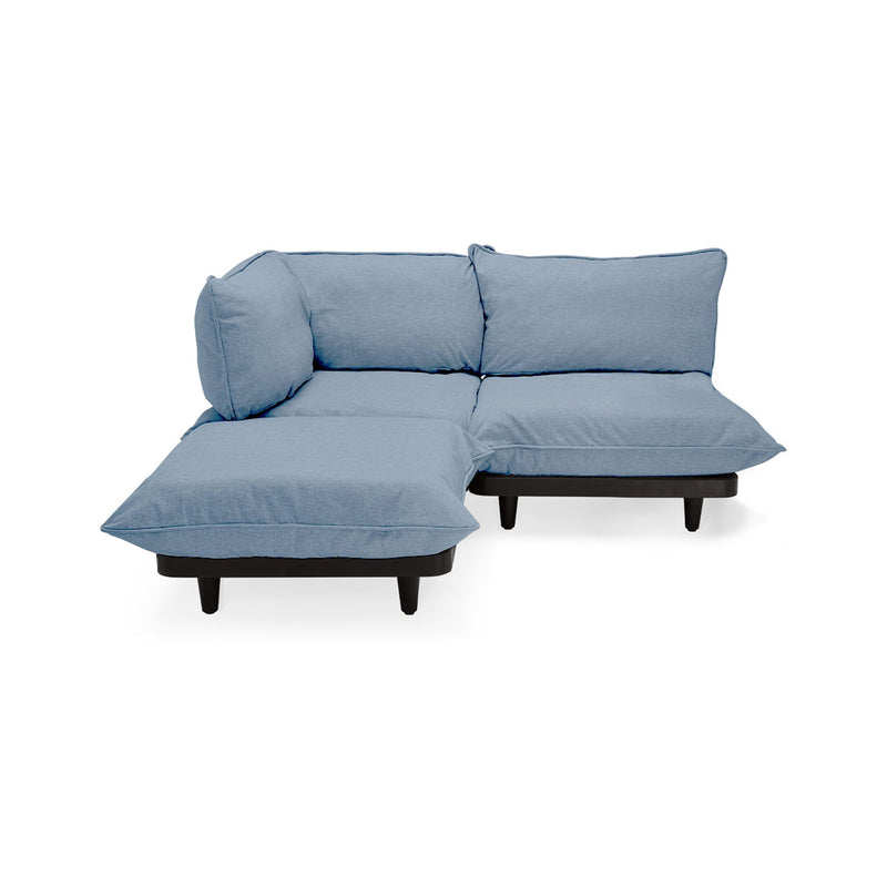 Fatboy Presents Paletti 3 Seater Storm Blue in Outdoor Sofas.