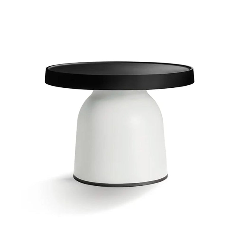 Thick Top black / eco white / small  -  End Tables  by  TOOU