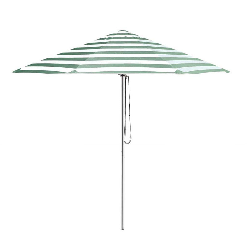 Go Large 2.8m sage stripe  -  Outdoor Umbrellas & Sunshades  by  Basil Bangs