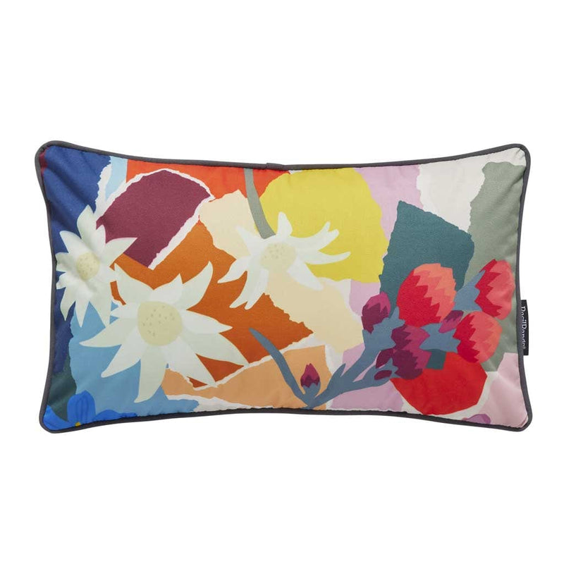 Outdoor Cushion 50x30cm wildflowers  -  Throw Pillows  by  Basil Bangs