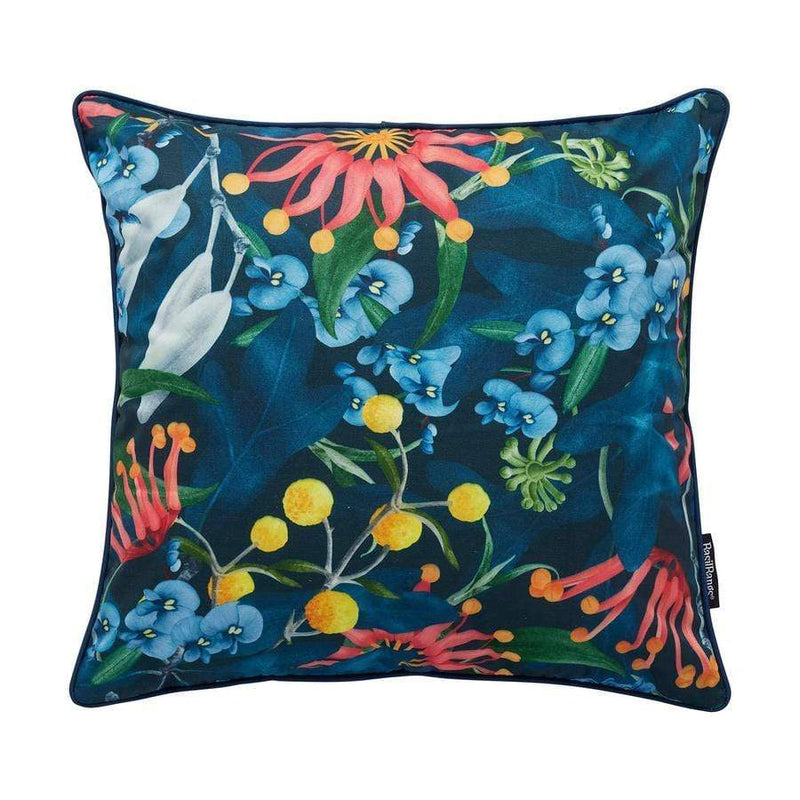 Outdoor Cushion field day / mineral  -  Throw Pillows  by  Basil Bangs