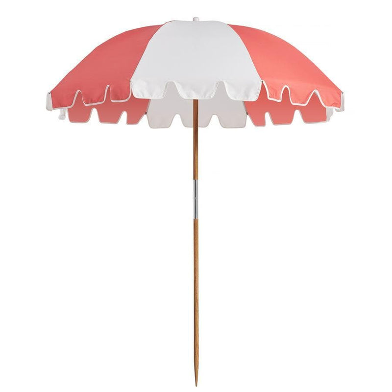 The Weekend Umbrella coral  -  Outdoor Umbrellas & Sunshades  by  Basil Bangs